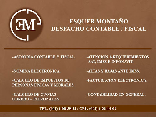 DESPACHO CONTABLE JURIDICO FISCAL - ESQUER MONTAÑO